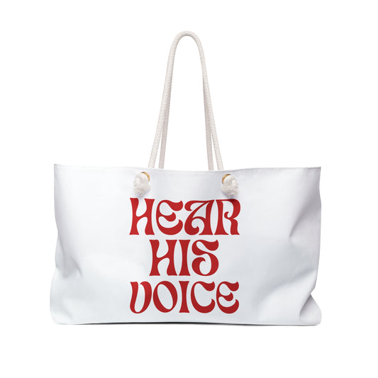 Hear His Voice Bag